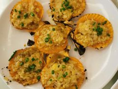 粉丝蒸扇贝-覃记海鲜美食餐厅