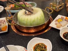 -得意咚瓜·顺德鱼生·冬瓜盅火锅