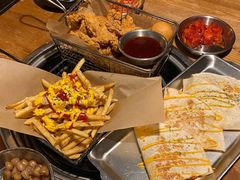 炸薯条-包装马车·韩国料理·포장마차