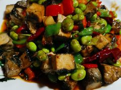毛豆辣椒炒臭豆腐-517烧烤·龙虾·海鲜大排档(万象都荟店)