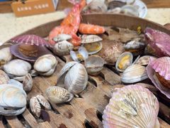 海鲜拼盘-船梆煮•蒸汽海鲜·炉火烤肉(五四广场店)