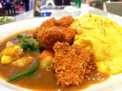 炸鸡块咖喱蛋包饭-池奈·日式咖喱蛋包饭(赛高店)