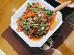 爆炒牛肉-五彩雪域藏餐馆