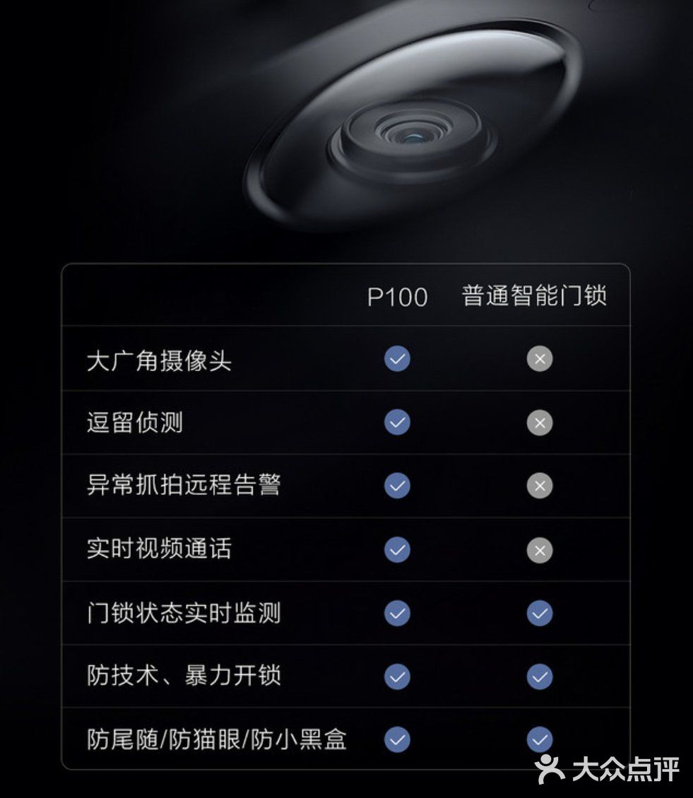 Aqara 智能门锁P100