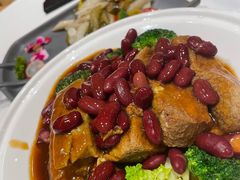 鲍汁炆豆腐-若蘭慈·无国界素食料理(欢乐海岸店)