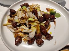 葱爆山东和牛-鑫悦诚府·新鲁菜·餐厅(趵突泉店)