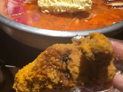 芝士味炸鸡-春熙台韩国料理·章鱼肥牛(西丽店)