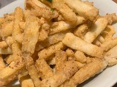 咸蛋黄炒茄子-吃饭皇帝大(解放西路店)