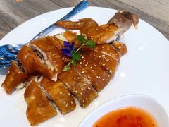 芝麻脆皮鸡-川旺角川粤融合菜•海景餐厅(星海广场店)