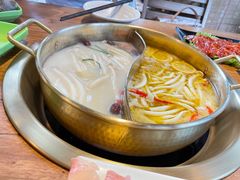 菌汤锅底-四喜小胖·北京涮肉(五道营店)