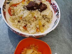 牛肉抓饭-撒拉花儿·新疆菜·清真(太阳宫店)