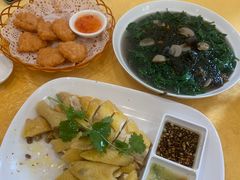 上汤枸杞叶-巫记鸡饭店