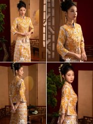 点击看大图 -艾拉·女王婚纱礼服馆