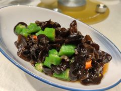 野生木耳拌秋葵-胡家大厨(西三庄店)