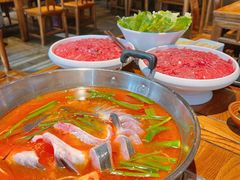 -快活林酸汤鱼鲜品火锅店(甲秀楼店)