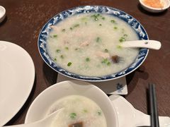 皮蛋瘦肉粥-北海银滩皇冠假日酒店-德丰楼中餐厅