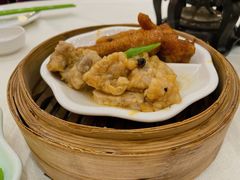 笼仔蒸排骨凤爪-坚记酒家·佛山老字号·顺德鱼生标准示范店