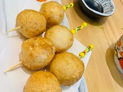 炸墨鱼丸-苍月中华料理(王府井店)
