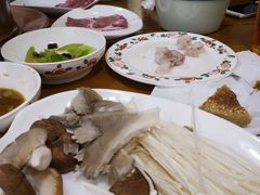 菇拼盘-老门框爆肚涮肉(金宝街店)