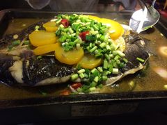 -探鱼·鲜青椒爽麻烤鱼(三水广场店)