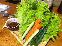 特色和牛酱生菜盘-赤坂亭·M9和牛烧肉·铁板烧(合肥万象城店)