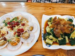 油泼扇贝-来之顺海鲜菜馆·青岛菜(栈桥店)