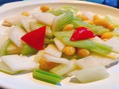 西芹银杏炒山药-1949-全鸭季(金宝街店)