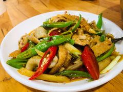 爆炒羊肚-野狗羊肉汤