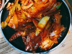 铁板鱿鱼五花-朴家炭烤(浦东禹悦汇店)