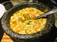 石锅鸡汤豆腐-绿茶餐厅(乐峰广场店)