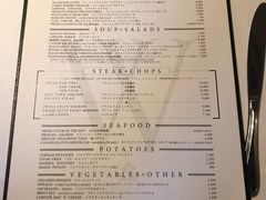 菜单-Wolfgang’s Steakhouse 沃夫冈牛排馆(上海白玉兰广场店)