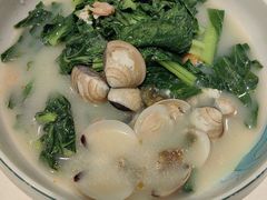 金银蛋白贝煮时蔬叶-沙河粉村·国家非遗传承(云台店)