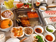 四宫格锅底-海底捞火锅(老城根店)