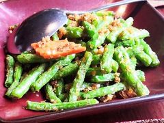 虾酱炒四季豆-花马天堂云南餐厅 Lost Heaven(外滩店)