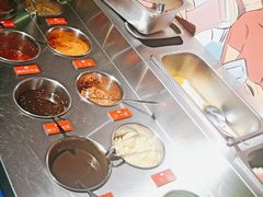 自助调料区-马路牙子地桌烤肉(工体店)