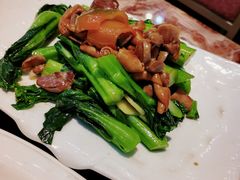 鸡杂炒菜心-广记餐厅(万福路店)