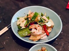 傣味虾球老人头菌-西安凯悦酒店·湖畔中餐厅