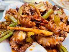 酱爆八爪鱼-威海渔村(静安旗舰店)