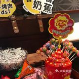 有的沾黄油、有的沾芝士拉丝