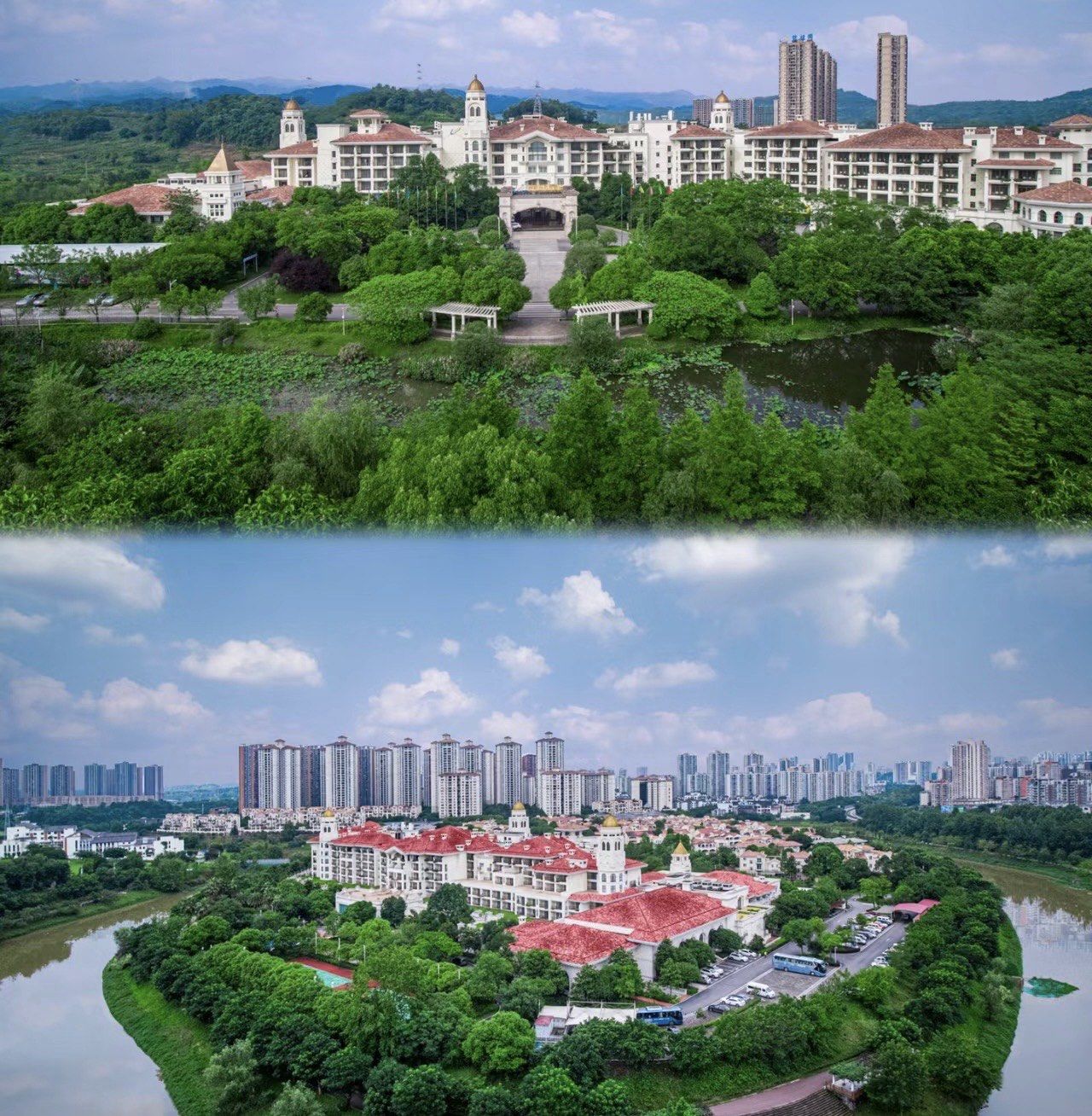 打卡长寿最大的🏨酒店•碧桂园凤凰酒店