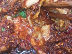 水煮肉片-雨田饭店