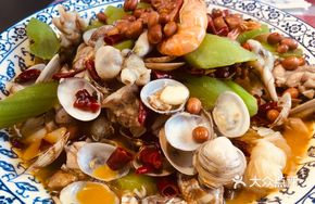 Spicy Pickled Pepper Grilled Frog