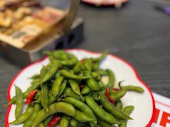 钱锋椒麻毛豆-钱锋炭缸烧烤(南湖大路总店)