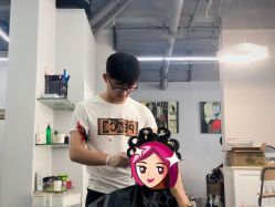 -茶发Salon·烫发染发理发