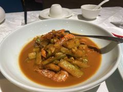 青茄炖虾-和记小菜(东方店)