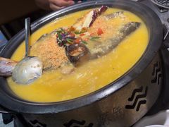 -探鱼·鲜青椒爽麻烤鱼(天河优托邦店)