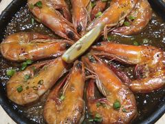 铁板爆香柠檬虾-小川洋风料理(街道口店)
