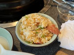 腊肉煲仔饭-大匠工房古船木艺术餐厅·猪肚鸡专门店(长白仙岛店)