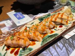 炙烤三种拼盘-水之惠鲜鱼料理(王府大街店)