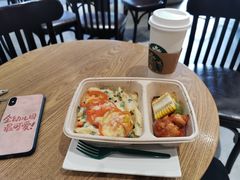 鸡肉白汁菠菜意面-星巴克臻选(郑州国贸360广场店)